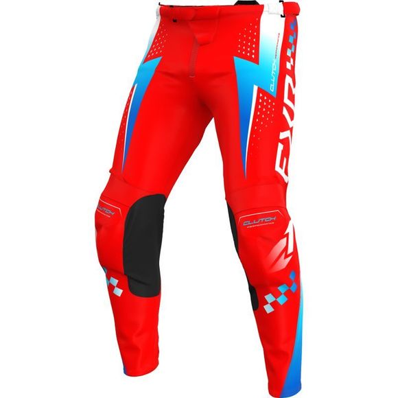 Pantalon cross FXR CLUTCH ENFANT - Rouge / BleuRef : FXR1722