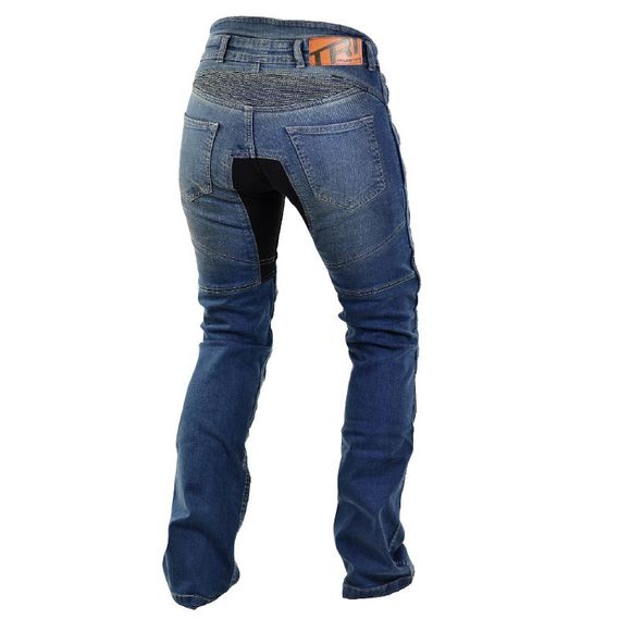 Jean Moto Trilobite PARADO DOUBLELAYER LADIES - Straight - BleuRef : TRI0119