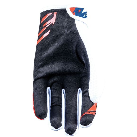 Five MXF4 cross gloves - SCRUB WHITE/RED 2023 - White / RedRef: FV0328
