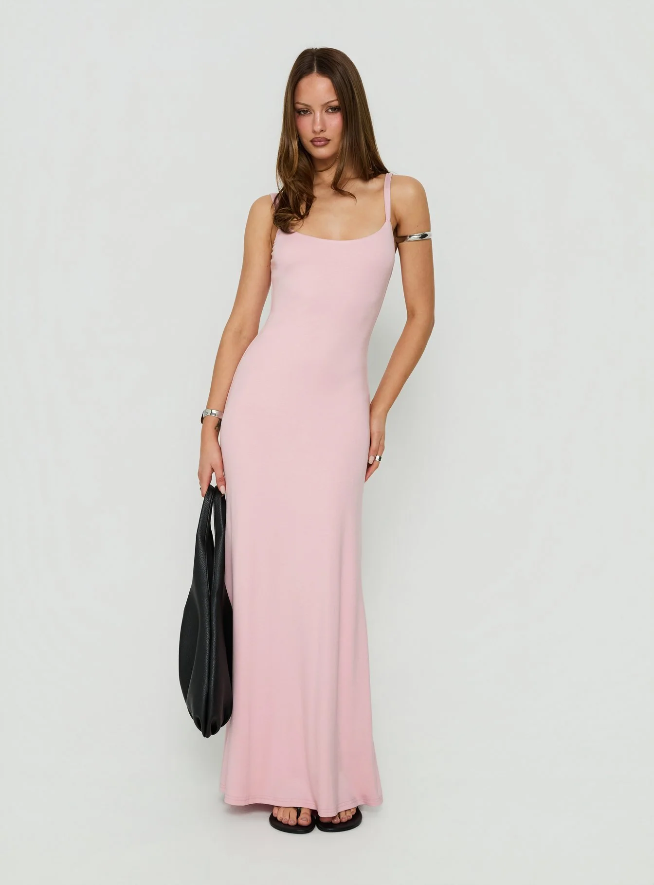 Elecia Scoop Maxi Dress Marshmallow Pink