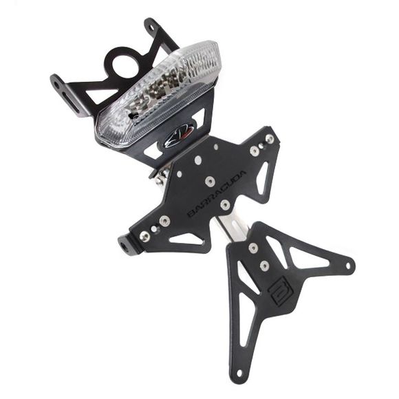 Barracuda Black License Plate Holder - BlackRef: bar0333 / ymt6104-bn