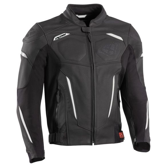 Ixon Ceros - Black / White Motorcycle JacketRef: ix1595-c143