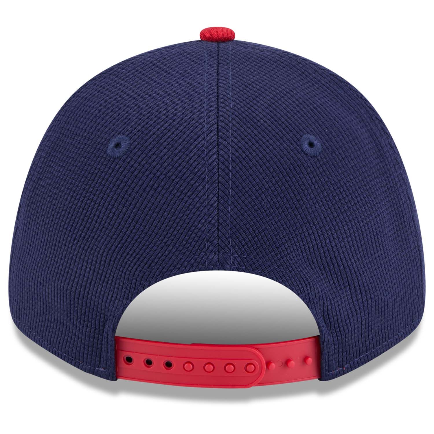 Chicago White Sox 2025 MLB Batting Practice Stretch-Snap 9FORTY Adjustable Cap