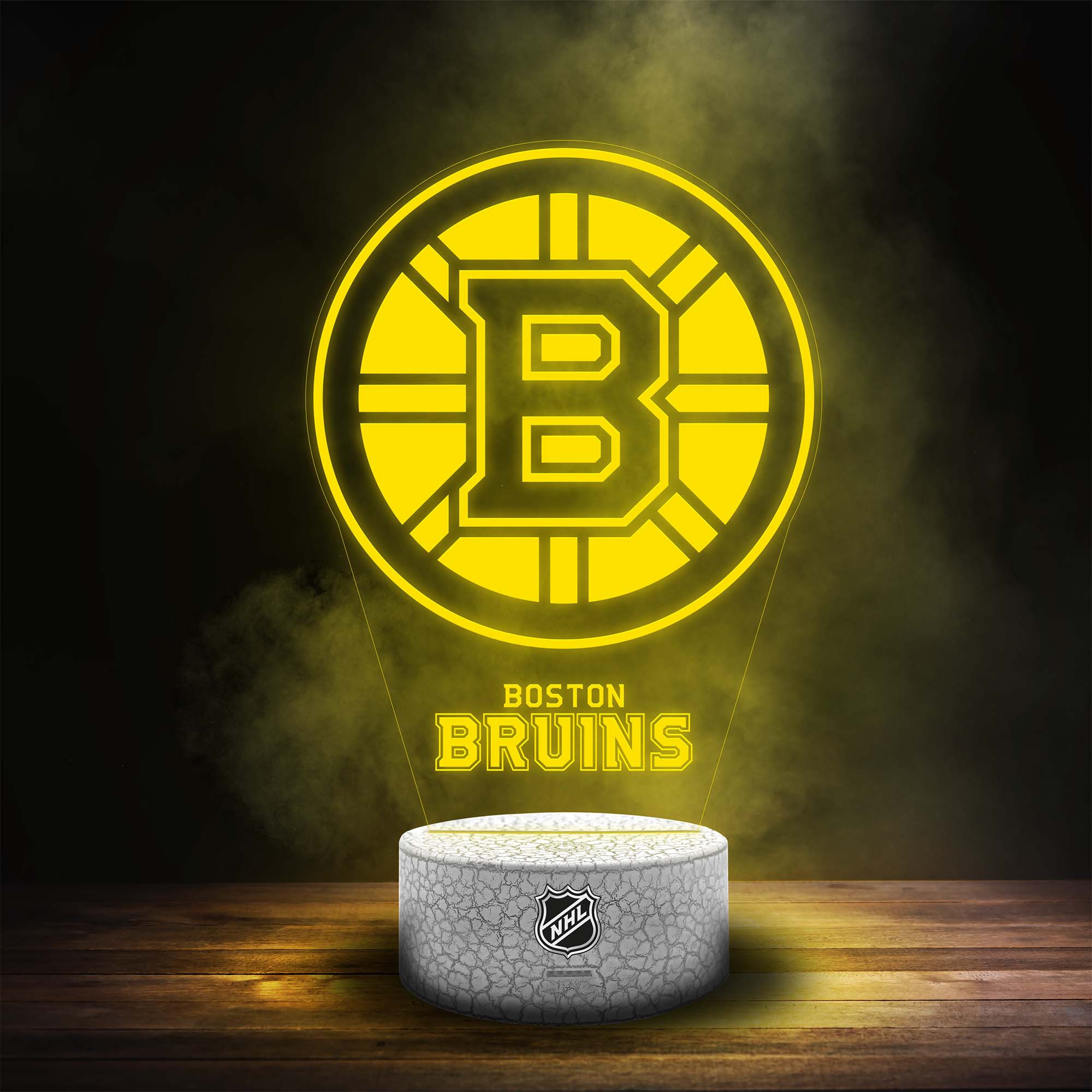 Boston Bruins NHL Team Logo LED Sign