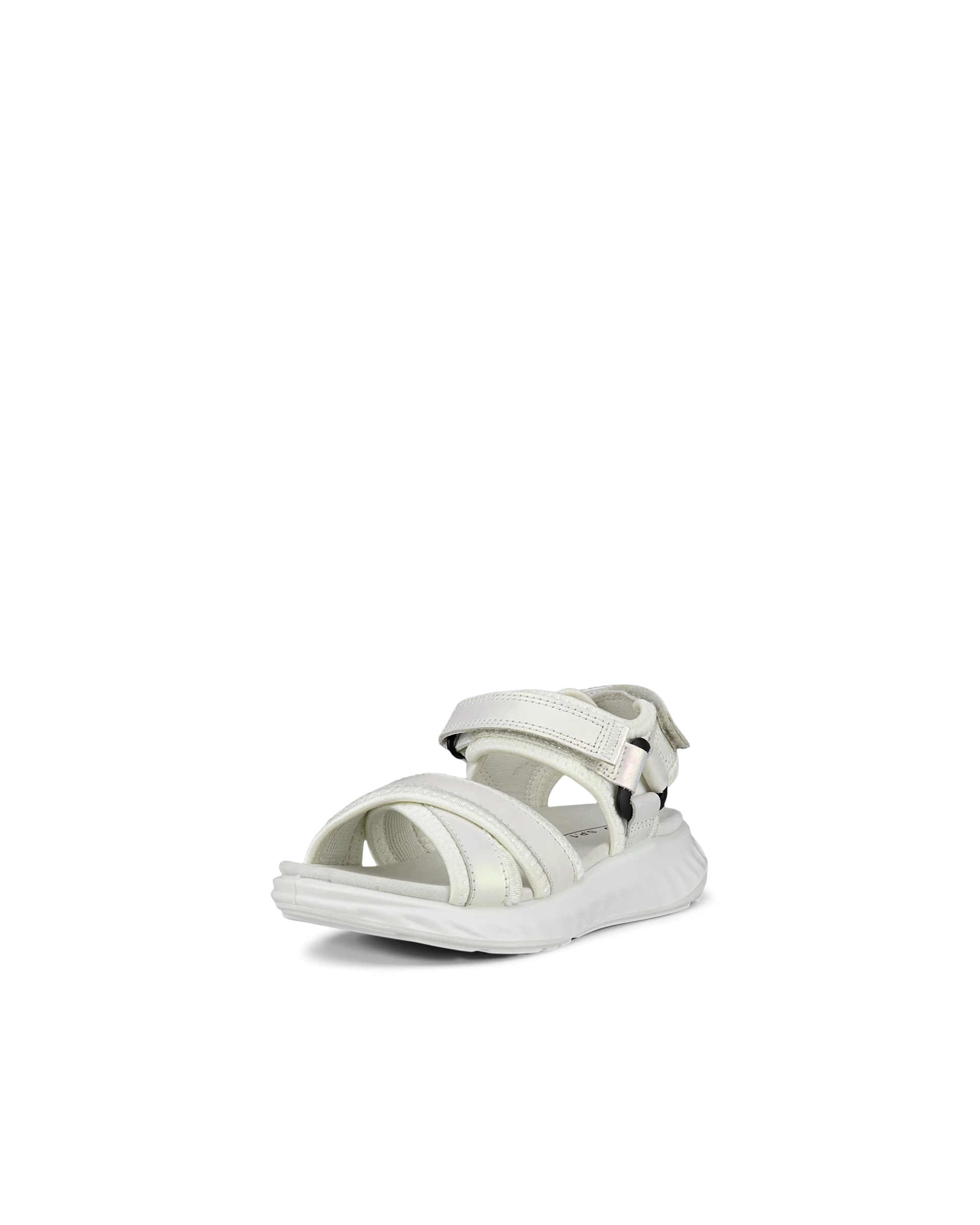 ECCO SP.1 LITE SANDAL K Kinder Sandale aus Textil und Leder Weiß