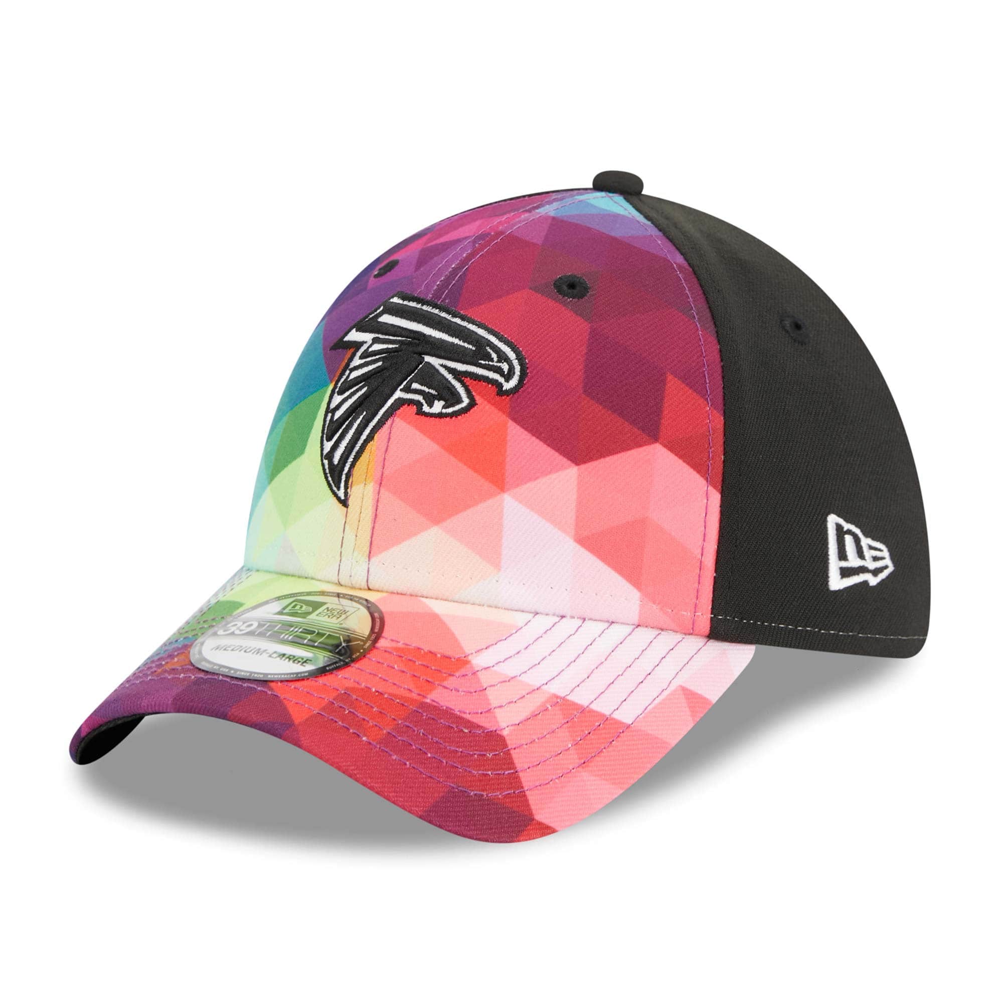 Atlanta Falcons 2023 NFL On-Field Crucial Catch New Era 39Thirty Flex Cap