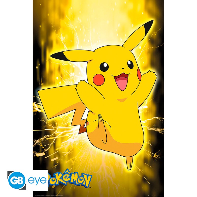 POKEMON Poster Pikachu Neon (91.5x61cm)