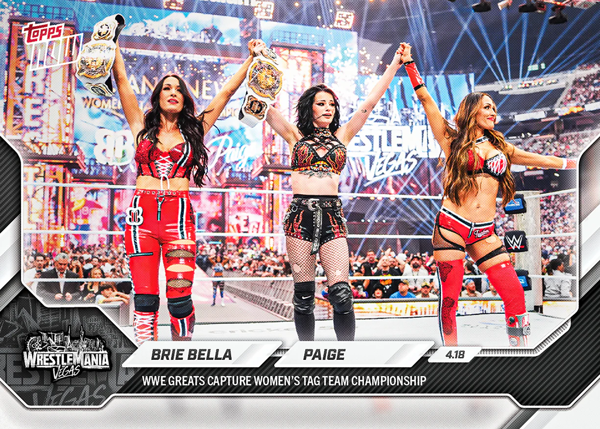 Brie Bella/Paige - 2026 WWE Topps NOW® - Card 39