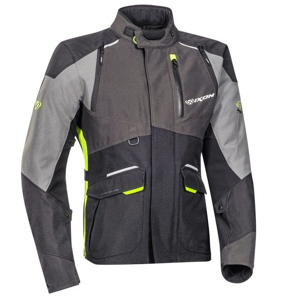 Motorcycle Jacket Ixon BALDER - Black / YellowRef: Ix1438-C59080