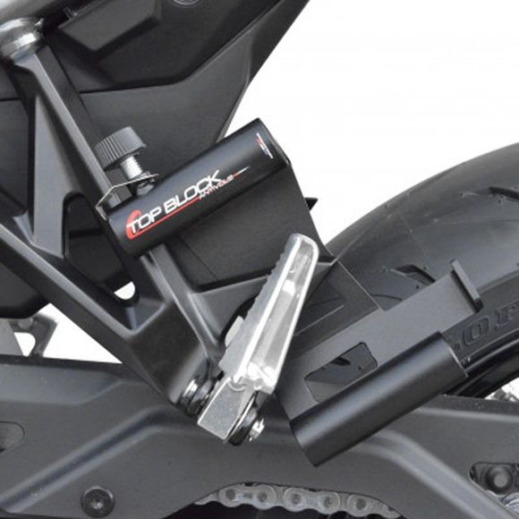 Anti -theft support Top Block SUTB43 for Anti Suzuki GSX -8 - Black Anti SuzukiRef: tb0479 / sutb43-3287-843