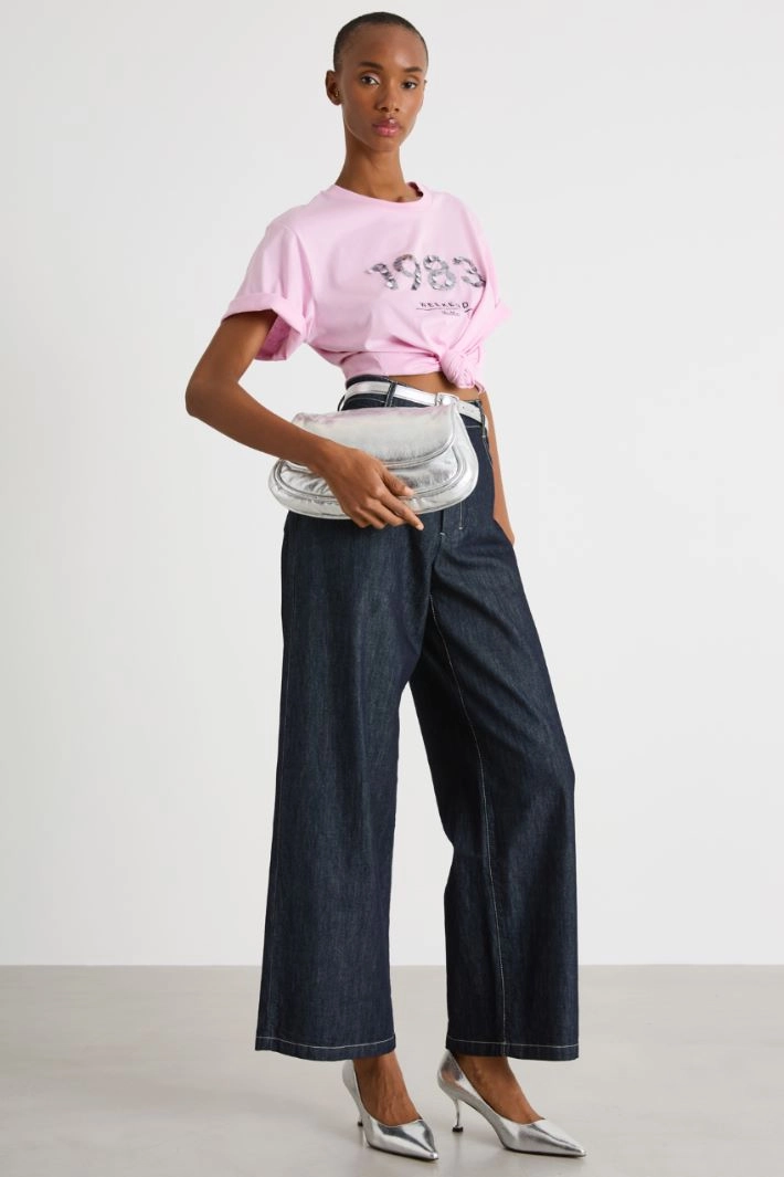 Wide-leg jeans - NIGHT BLUE