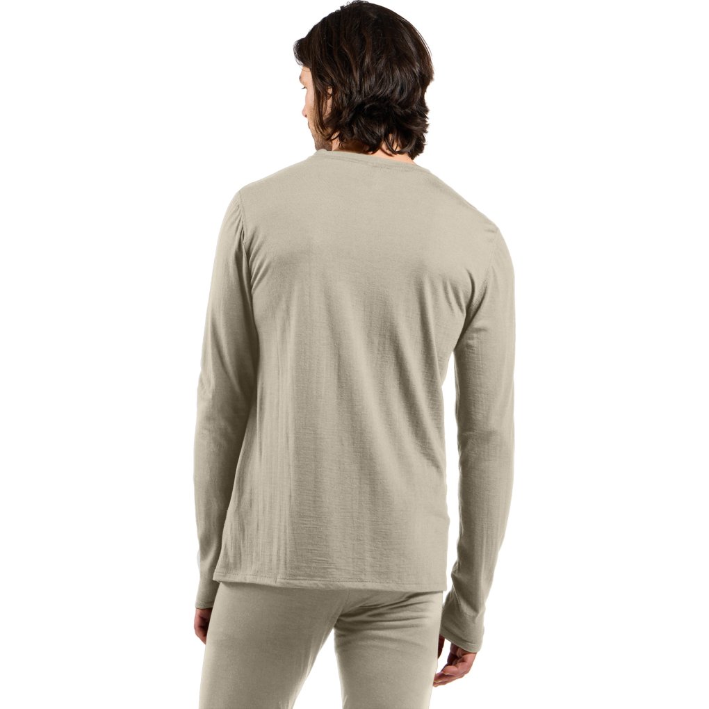 Odlo Merino Light Long Sleeve Base Layer Top Men - agate gray