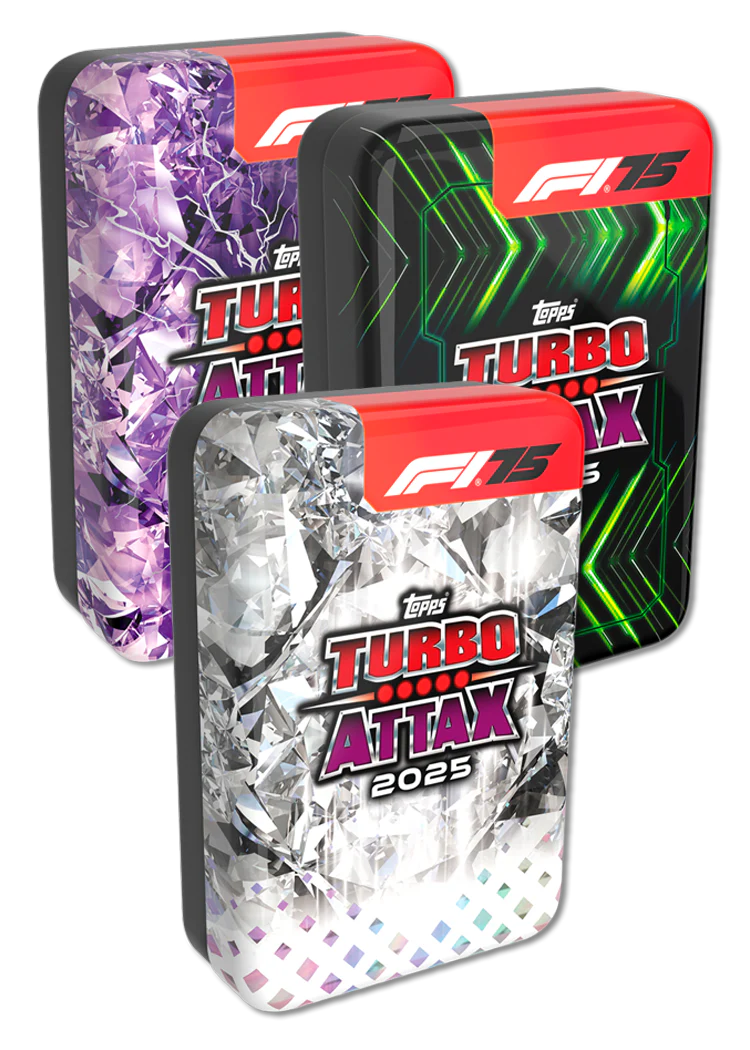 Topps Turbo Attax Formula 1® 2025 - Jumbo Mega Tin Bundle