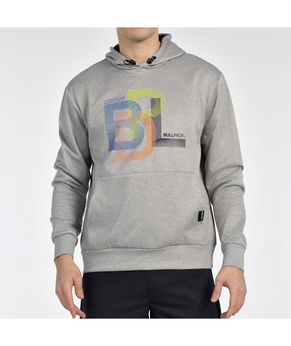 SWEATSHIRT BULLPADEL GONDO GREY MEDIO VIGORE