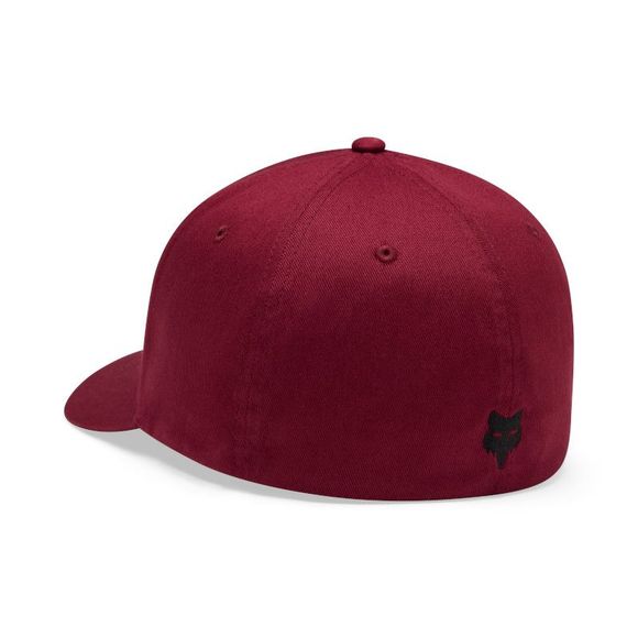 Fox Badge Flexfit Hat Cap - Red / BlackRef: FX6386