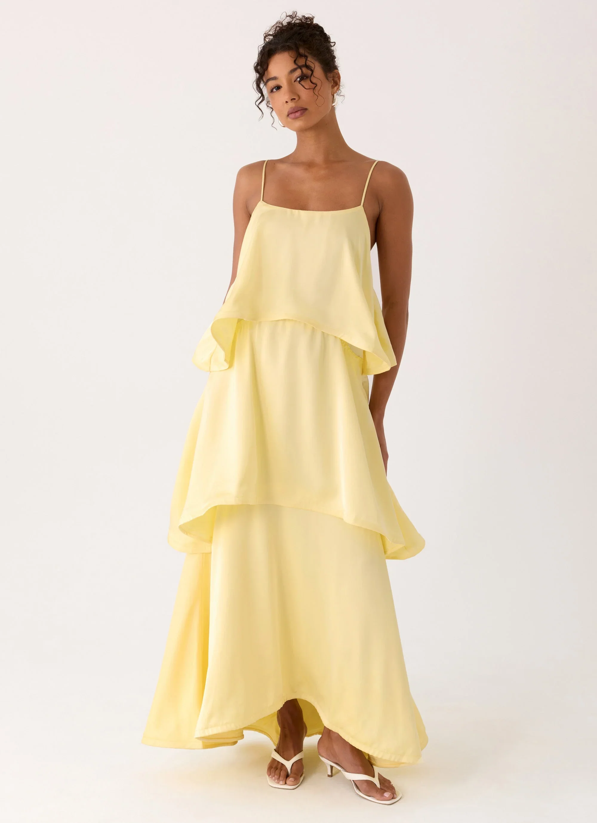Becka Maxi Dress - Yellow