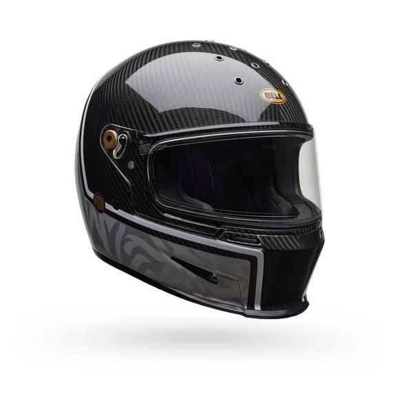 Bell ELIMINATOR CARBON RSD JOURNEY Full-Face Helmet - Black / GreyRef: EL0826
