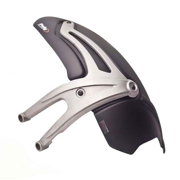 Garde boue Puig avec support aluminium - NoirRef : 5886