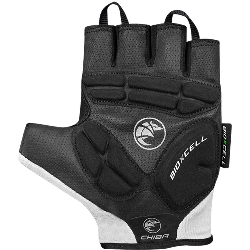 Chiba BioXCell Comfort Bike Gloves - white