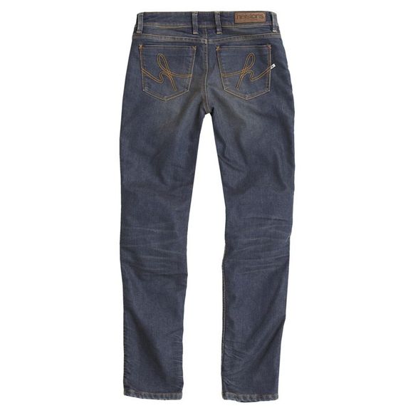 Helstons Dena Motorcycle Jeans - Dirty - Straight / Regular - BlueRef: HS0317