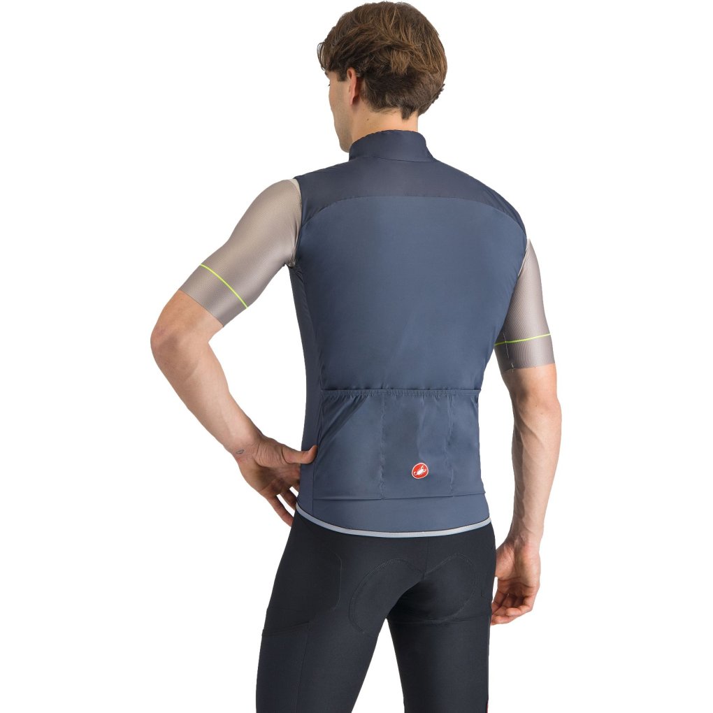 Castelli Fly Direct Vest Men - twilight blue/silver grey 456