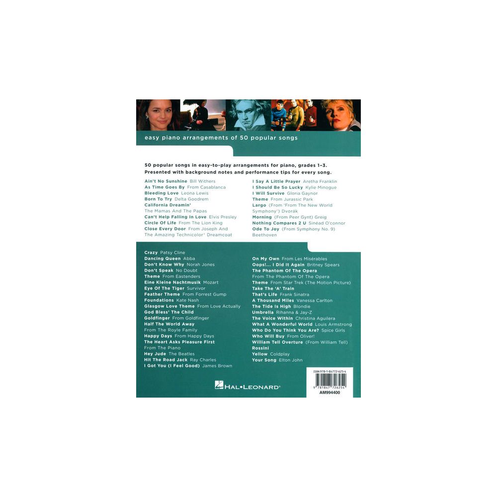 Wise Publications Really Easy Piano 50 Popular – Thomann Ireland