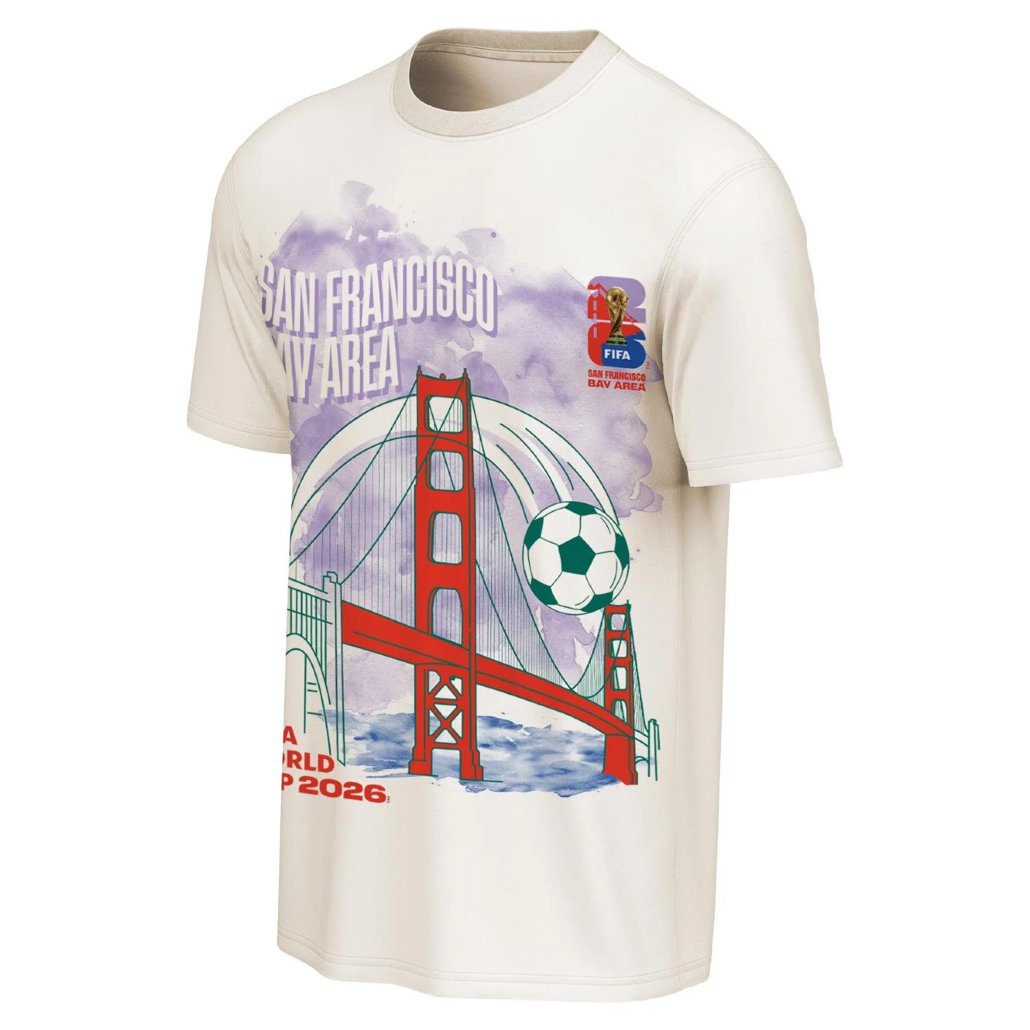 2026 Soccer Fan Collection San Francisco Bay Area Homestyle T-Shirt - Unisex