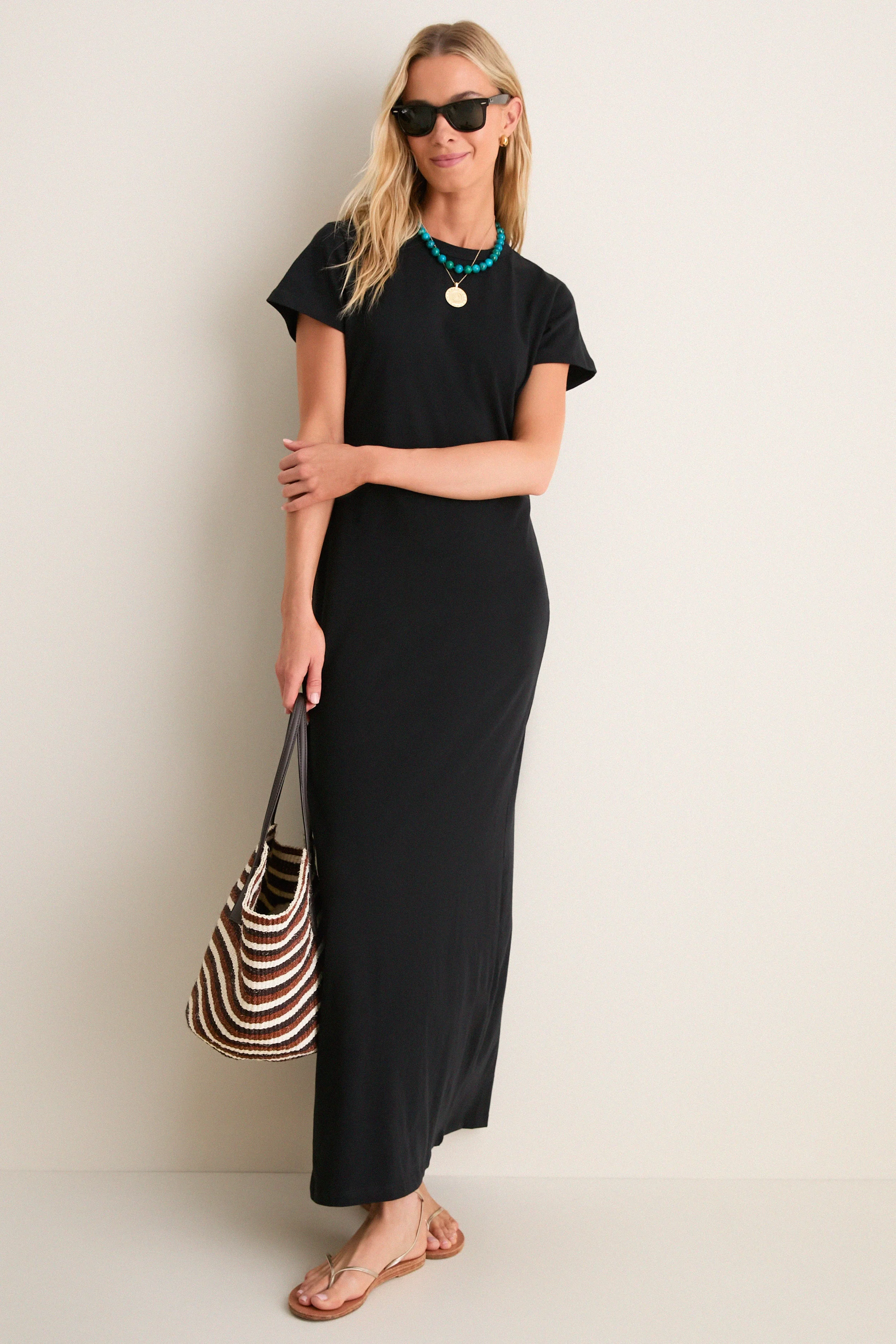 Black Margo Maxi Dress