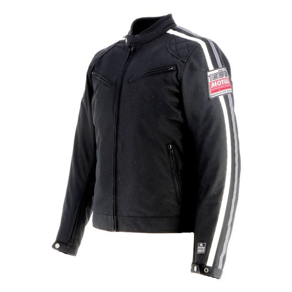 Blouson Moto Helstons RACING MOTUL - Noir / BlancRef : HS1106