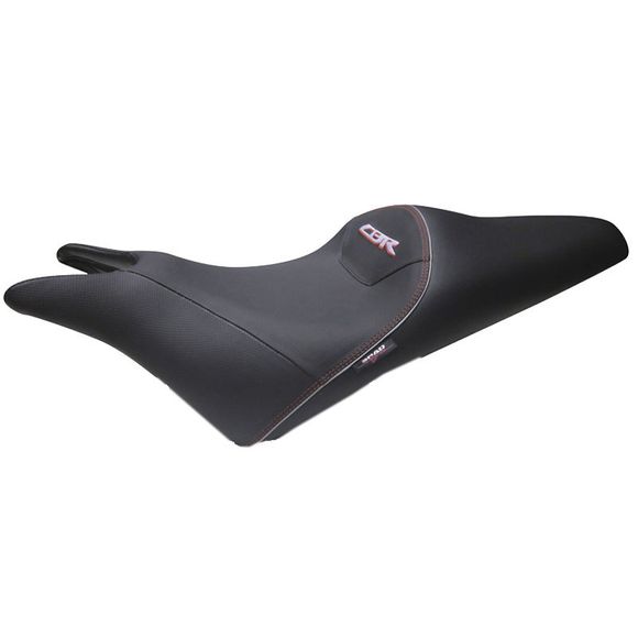 Shad Black Comfort Saddle with Red StitchingRef: SHH0B6209