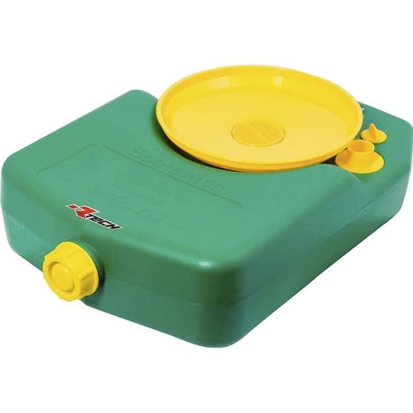 R-tech 12L drain container with Universal funnel - GreenRef: RTH0027 / RECOTANKVE12