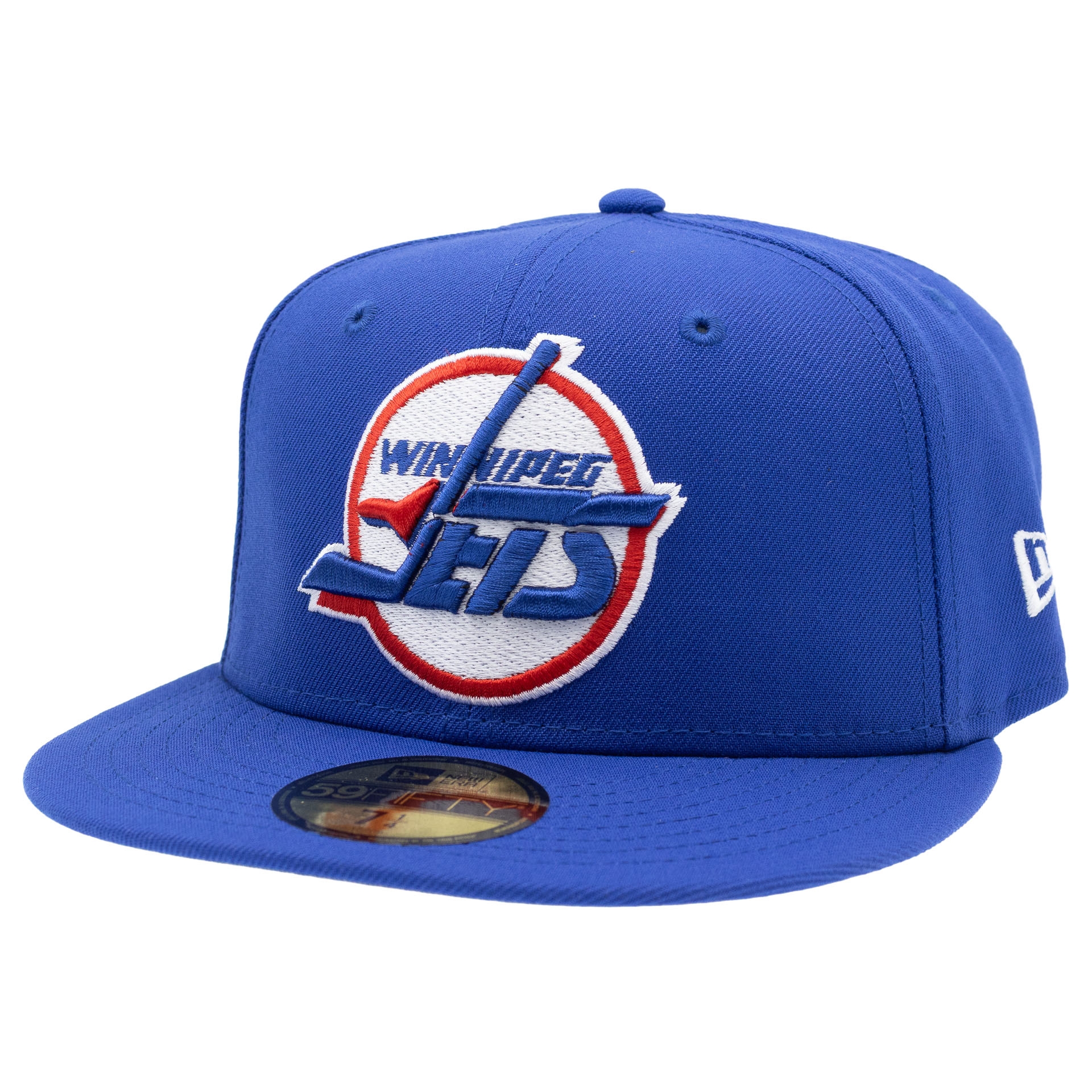 Winnipeg Jets Vintage Logo 59FIFTY Fitted NHL Cap Blue