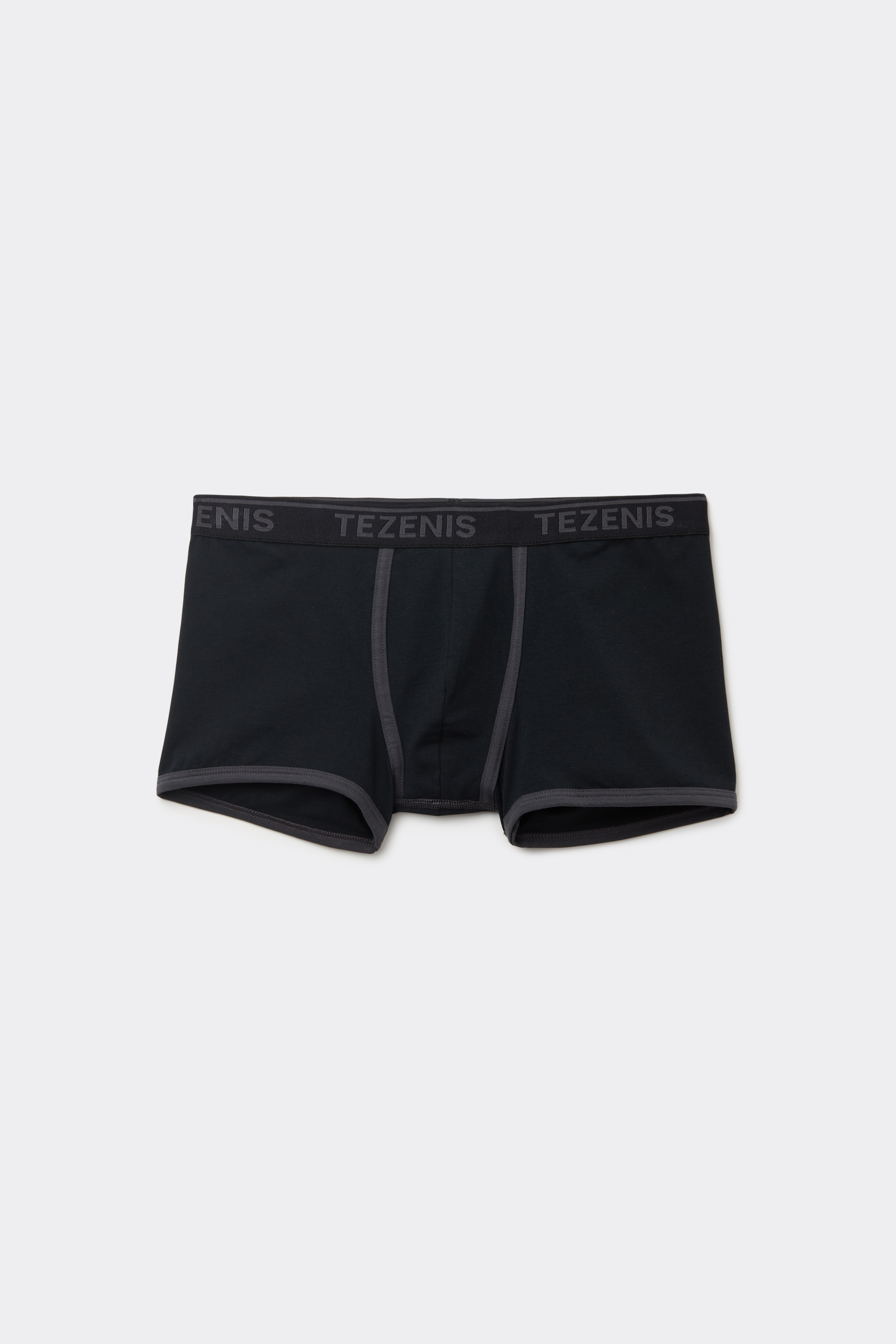 Organic Cotton Boxers with Contrasting Trim and Logo