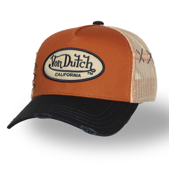 Casquette Von Dutch USED - NoirRef : VDH0334 / VD/1/CT/USED/07-TU