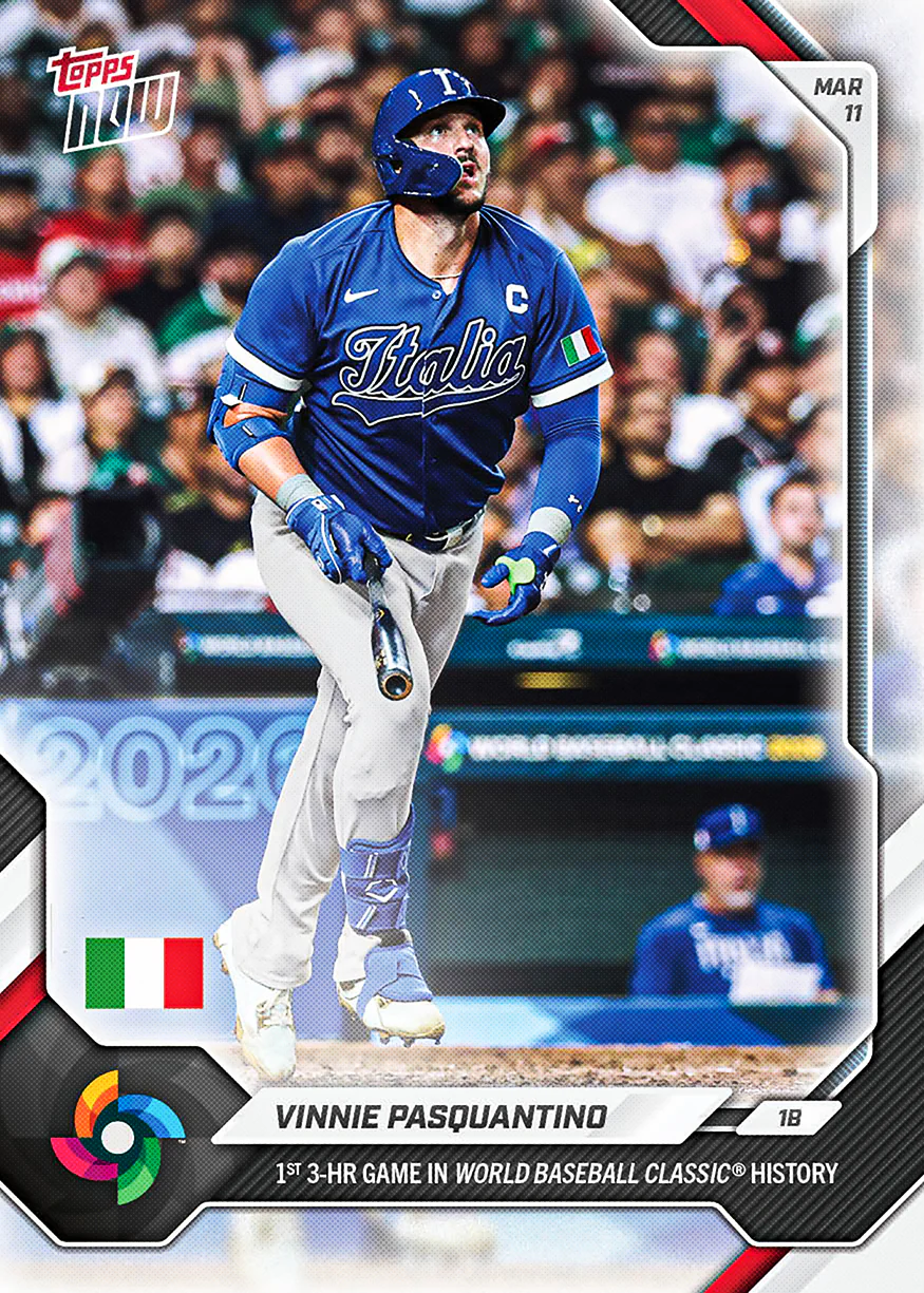 Vinnie Pasquantino - 2026 World Baseball Classic Topps NOW® - Card 24 - PR: 3107