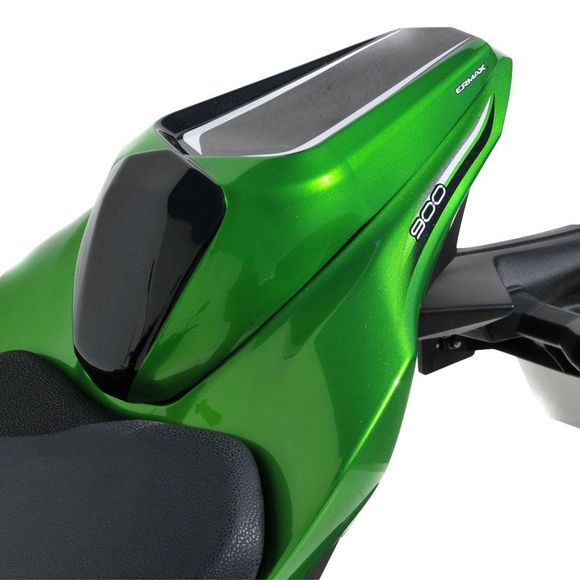 Capot de selle Ermax  - Noir / VertRef : EM1641