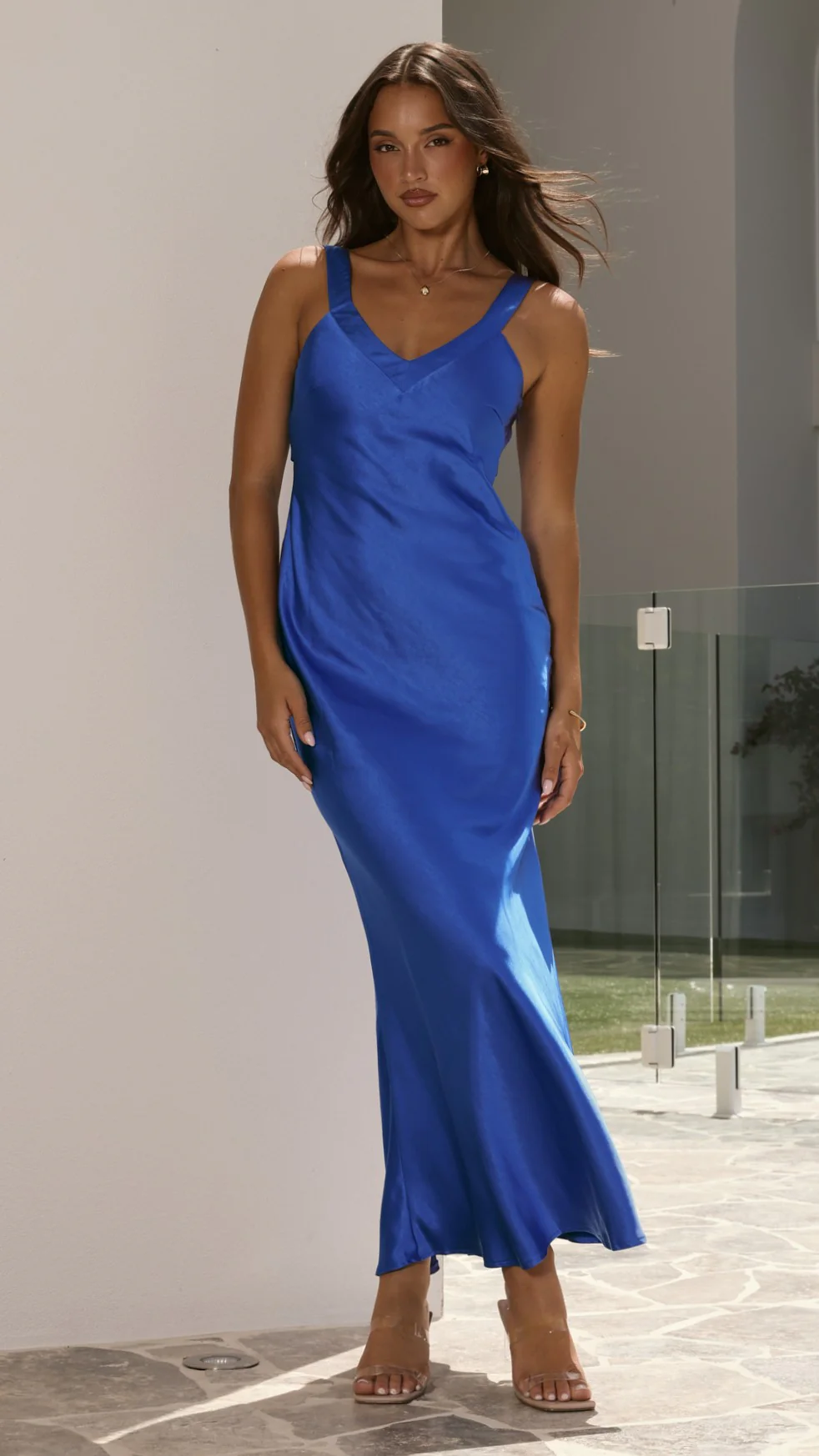 Andie Maxi Dress - Royal Blue