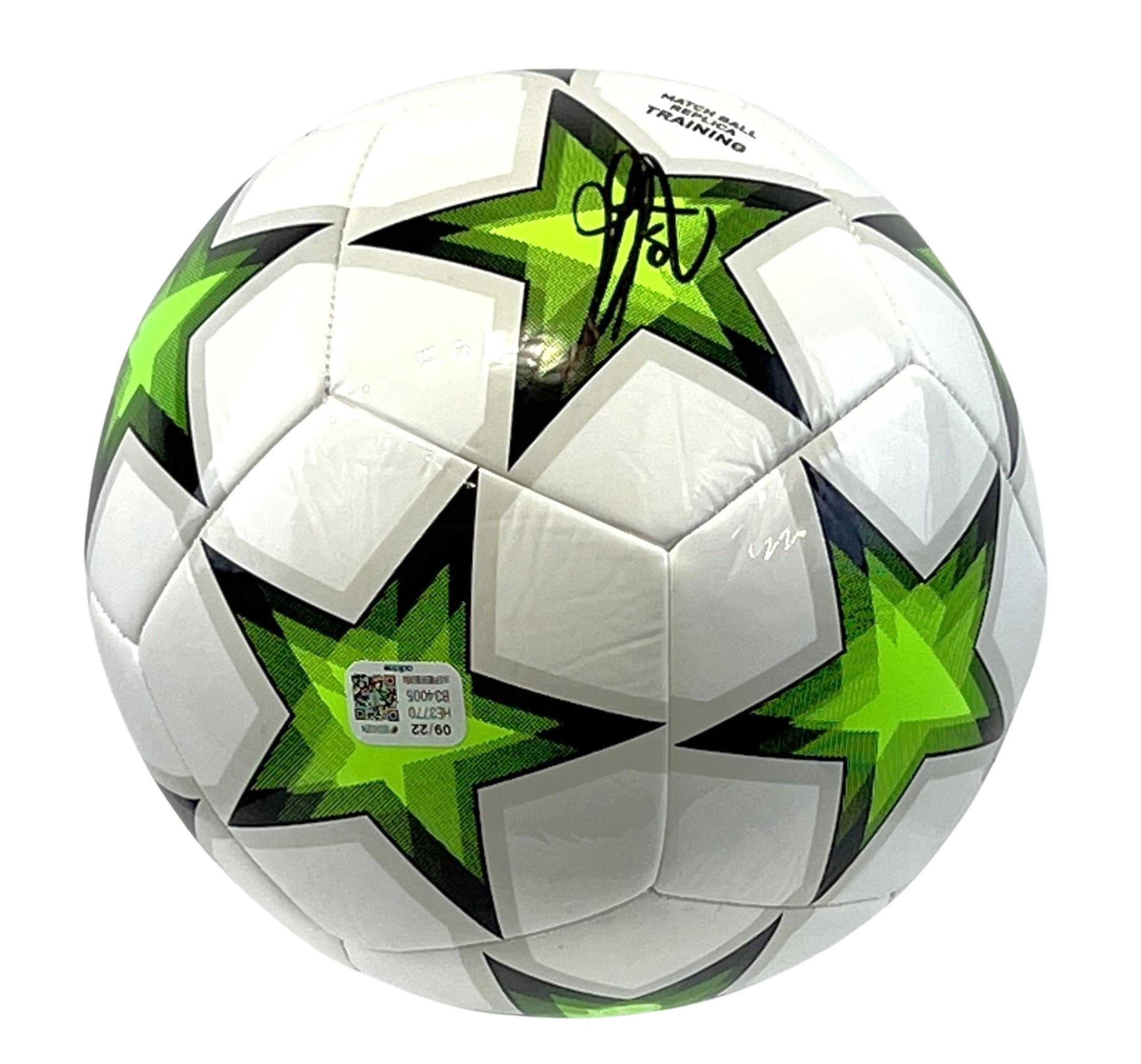 Clarence Seedorf Autographed UEFA Champions League Soccer Ball