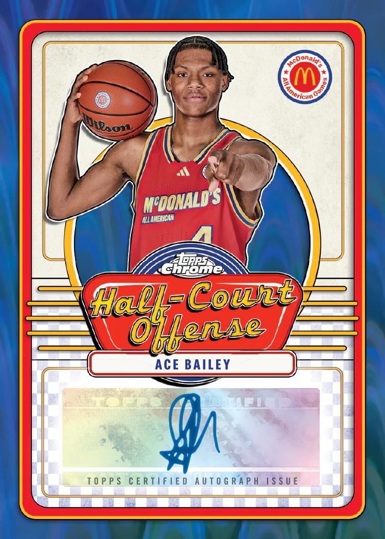 2024 Topps McDonald's All-American Chrome - Mega Box