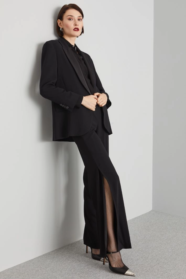 Tuxedo jacket - BLACK