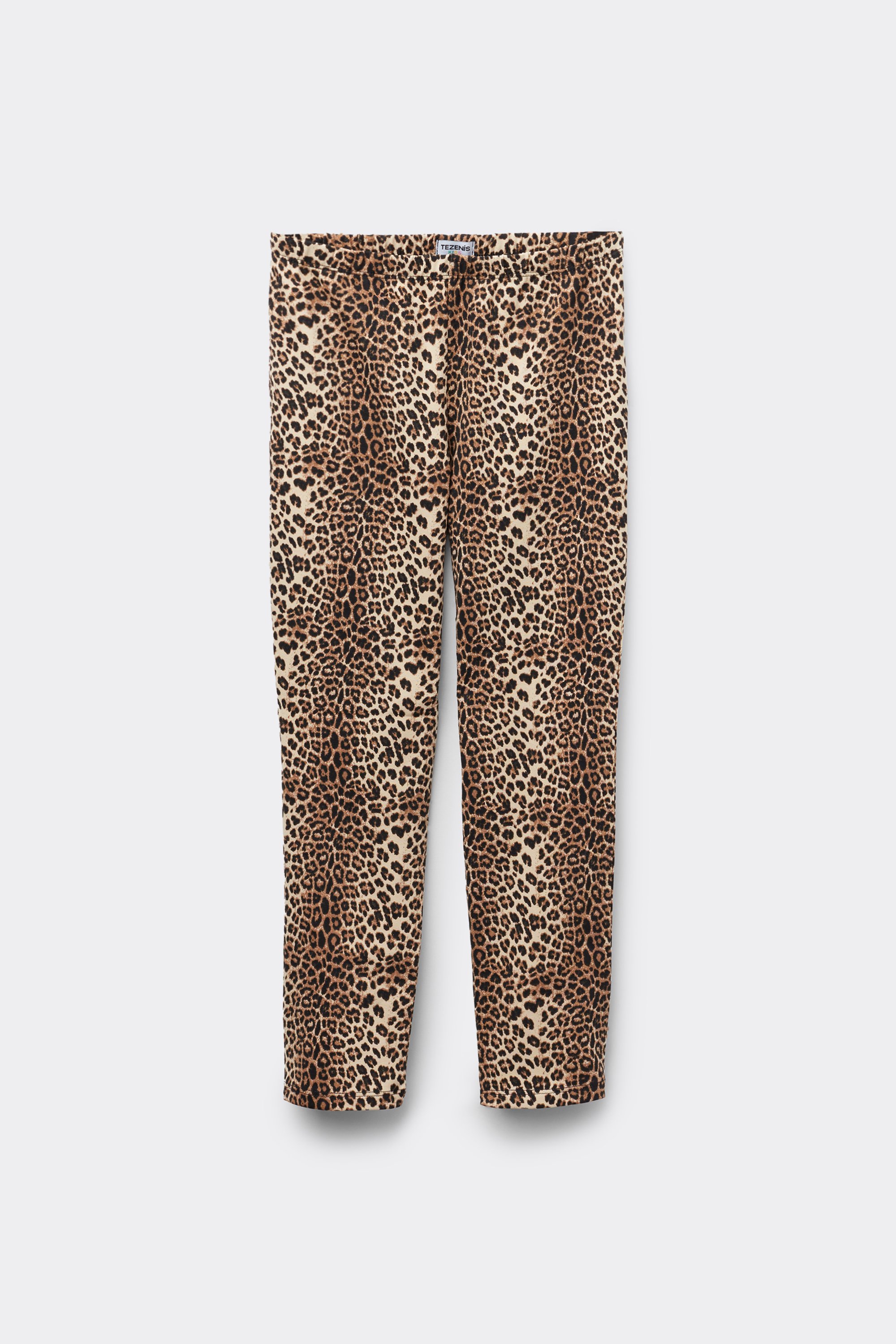 Girls’ Leggings in Printed Stretch Cotton