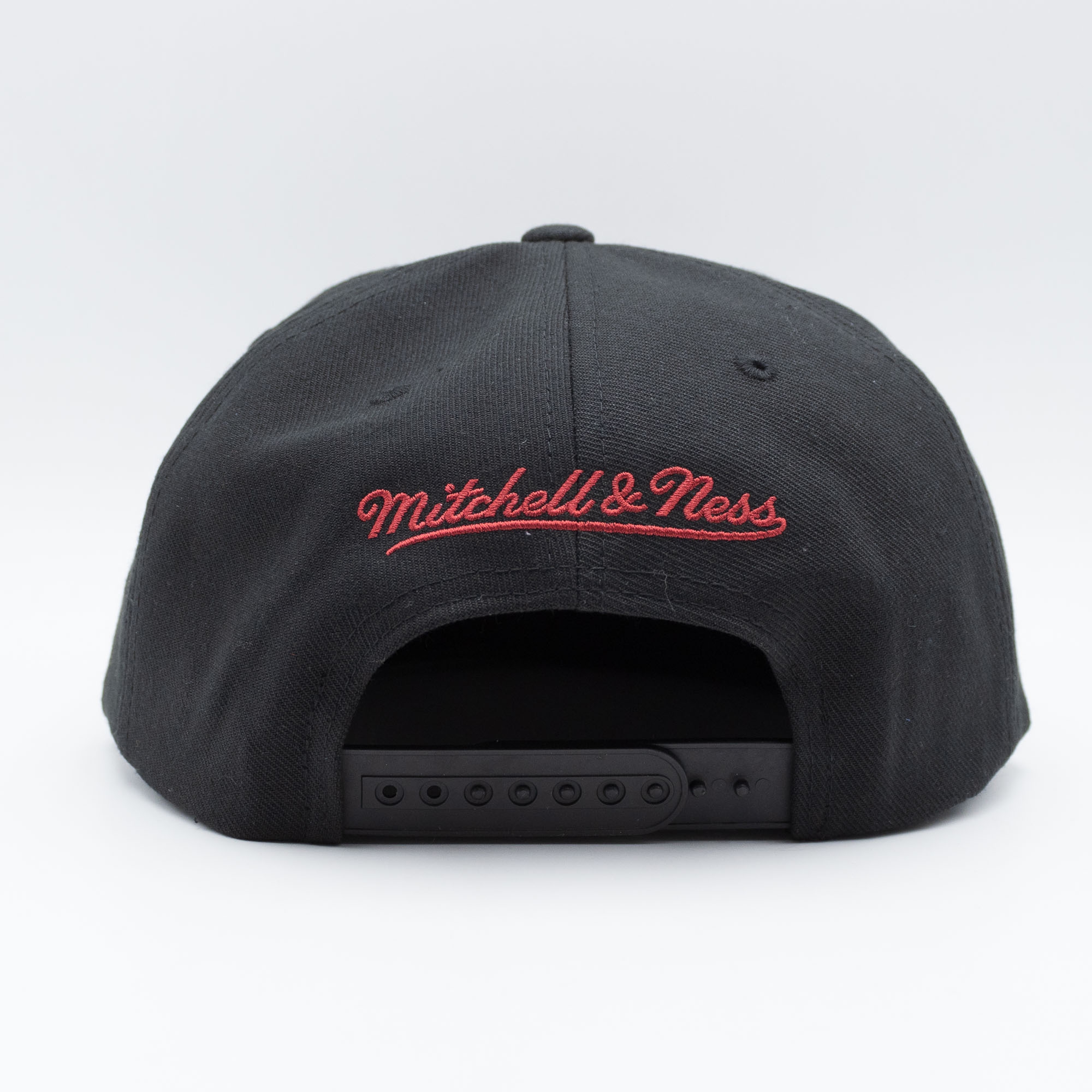 Miami Heat Front Loaded Mitchell & Ness Snapback NBA Cap Black