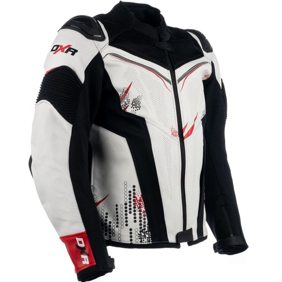 Dxr Luxon Flex - Black / Red Motorcycle JacketRef: DXR0986