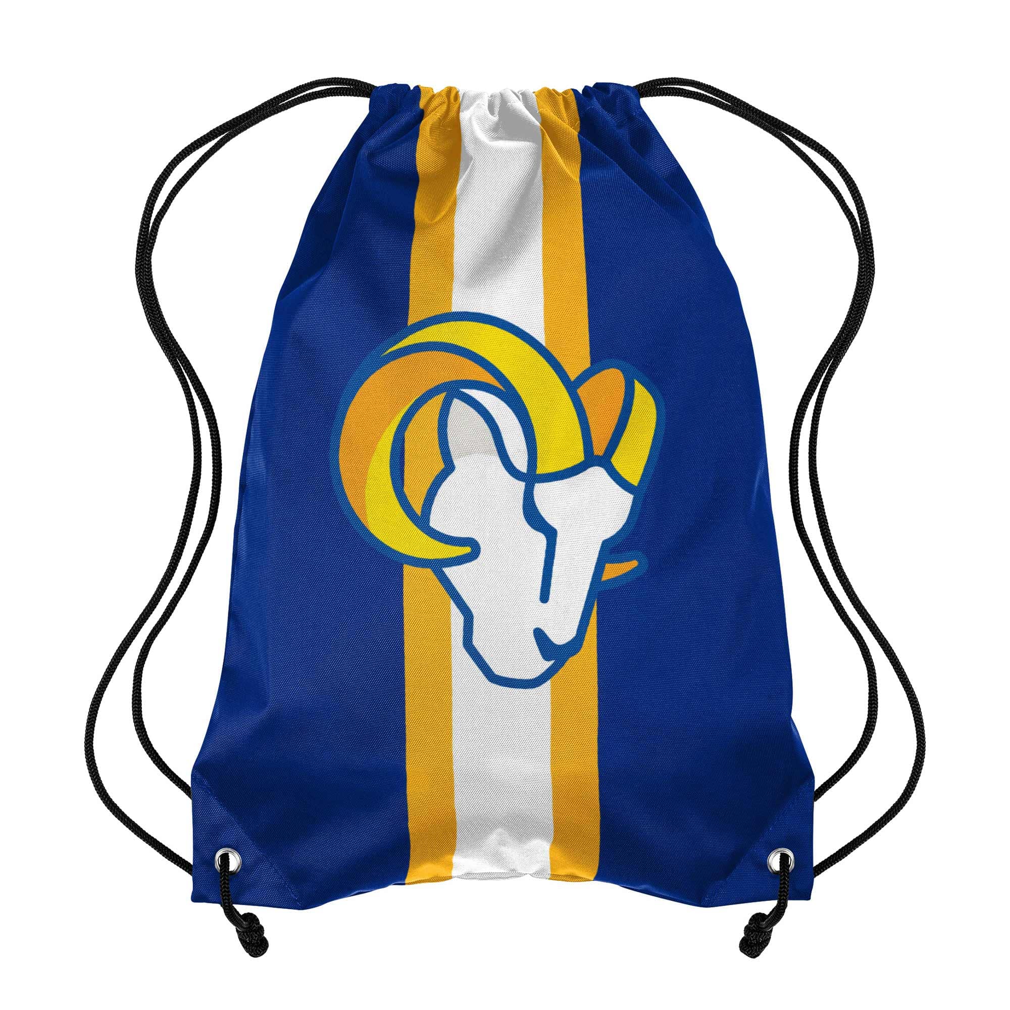 Los Angeles Rams Team Stripe NFL Drawstring Backpack