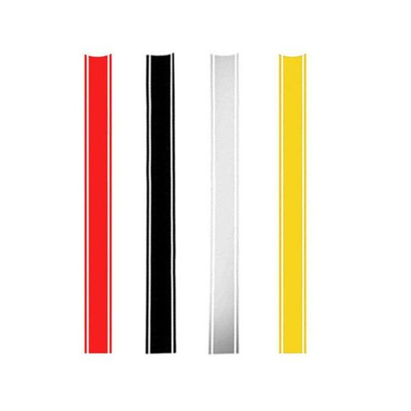 Brazoline Striped Universal Triple Stripe Stickers - BlackRef: BRZ0027