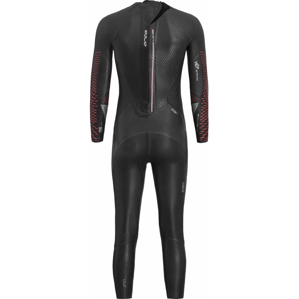 Orca Apex Float Triathlon Wetsuit Men - black/red buoyancy