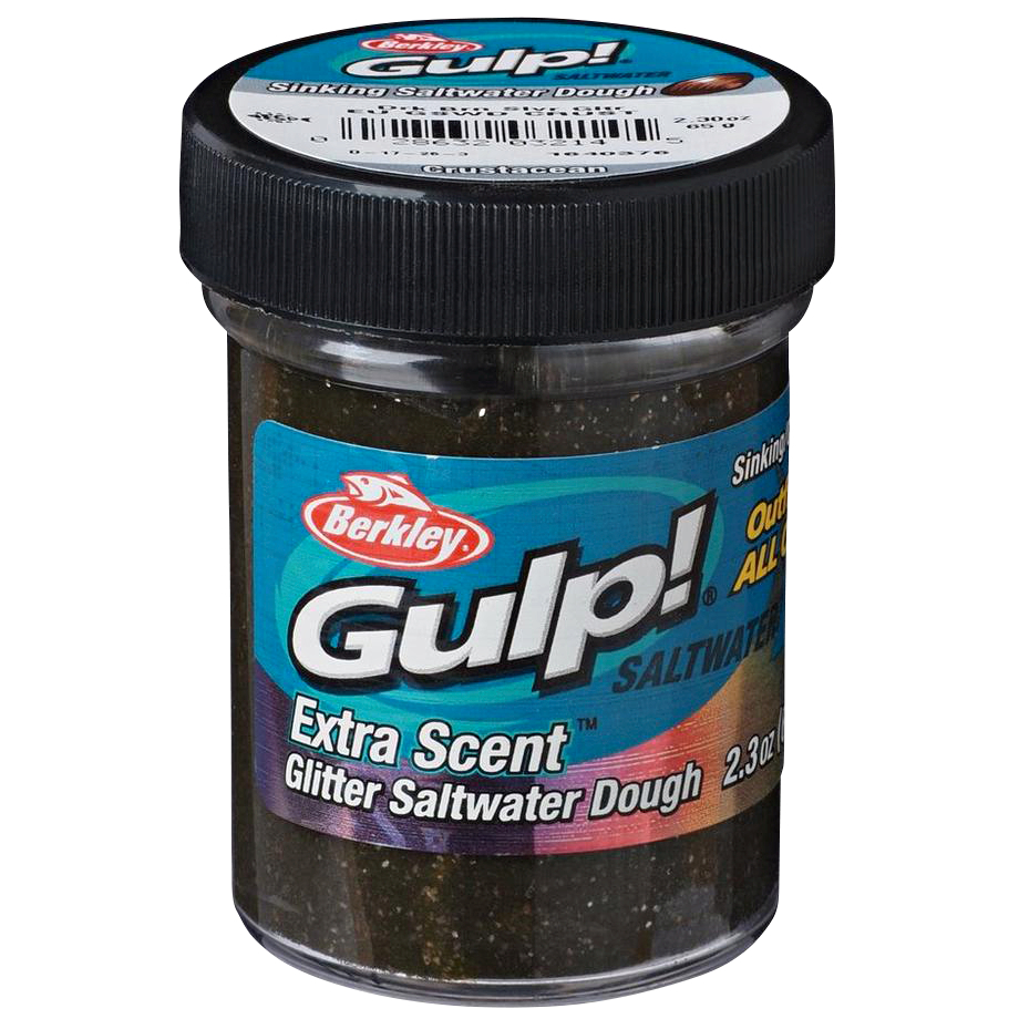 Berkley Gulp!® Saltwater Dough ( Dark brown\/silver glitter)