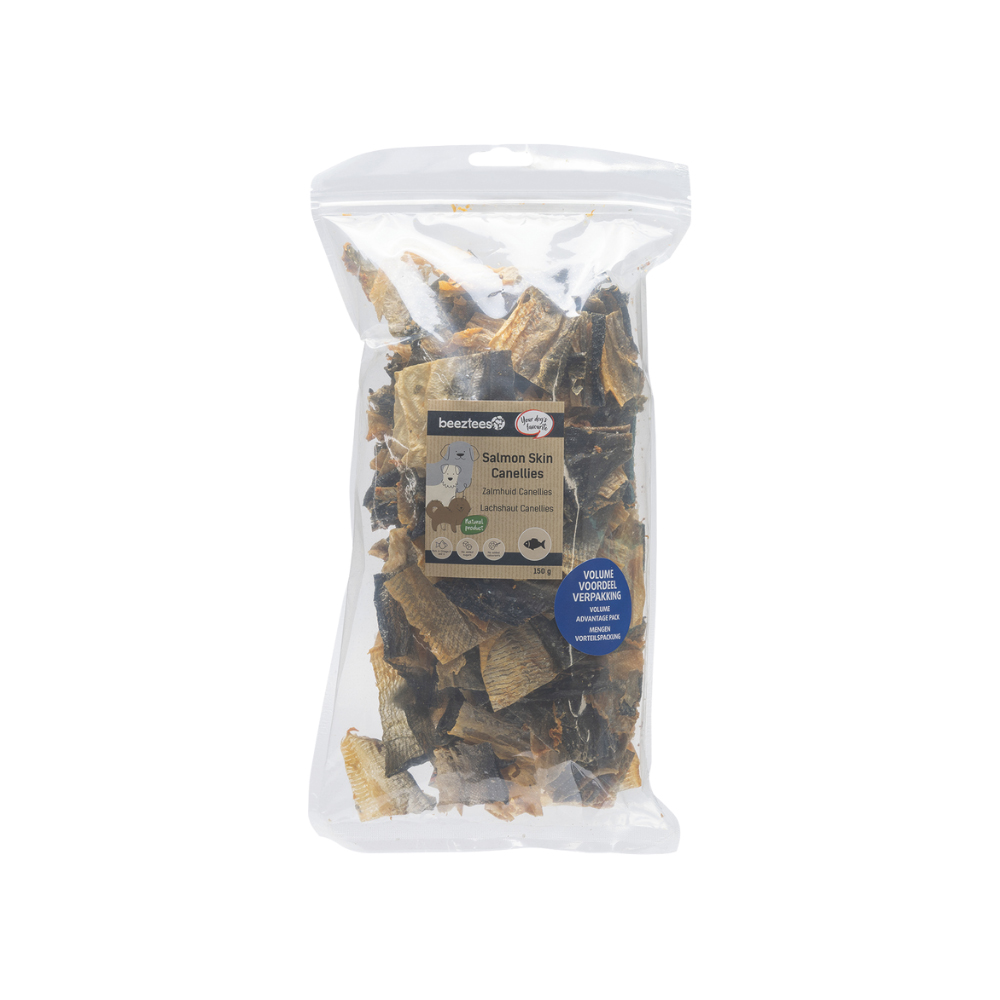 Beeztees Salmon Skin Canellies - 150 g