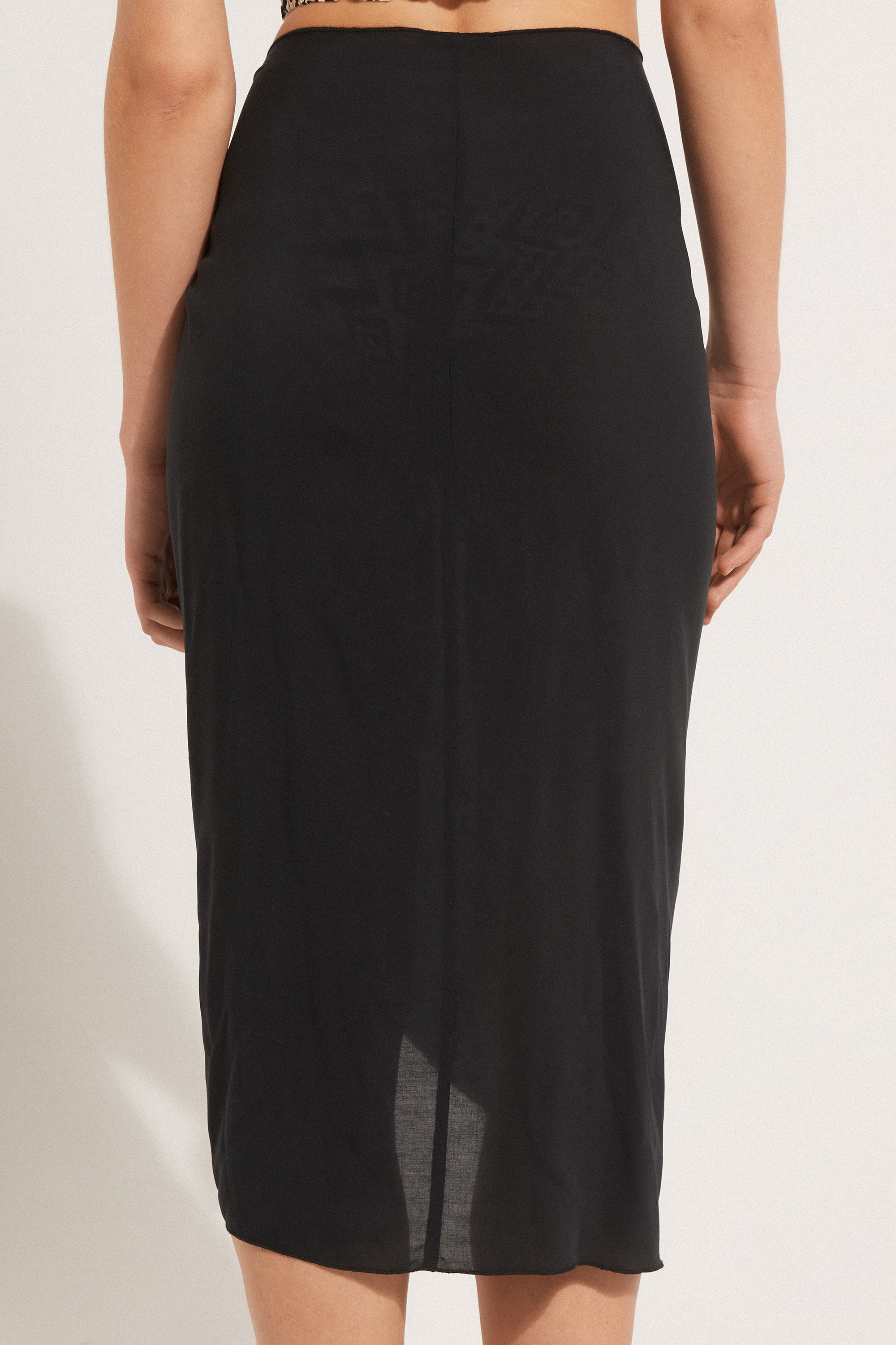 Viscose Canvas Midi Sarong