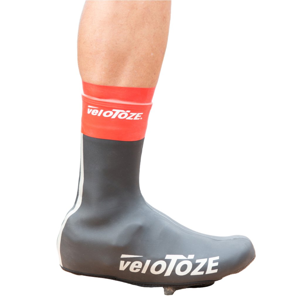 veloToze Waterproof Cuffs - Red